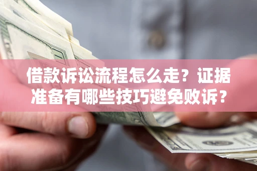 济南借款诉讼流程怎么走？证据准备有哪些技巧避免败诉？