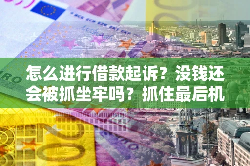 济南怎么进行借款起诉？没钱还会被抓坐牢吗？抓住最后机会！